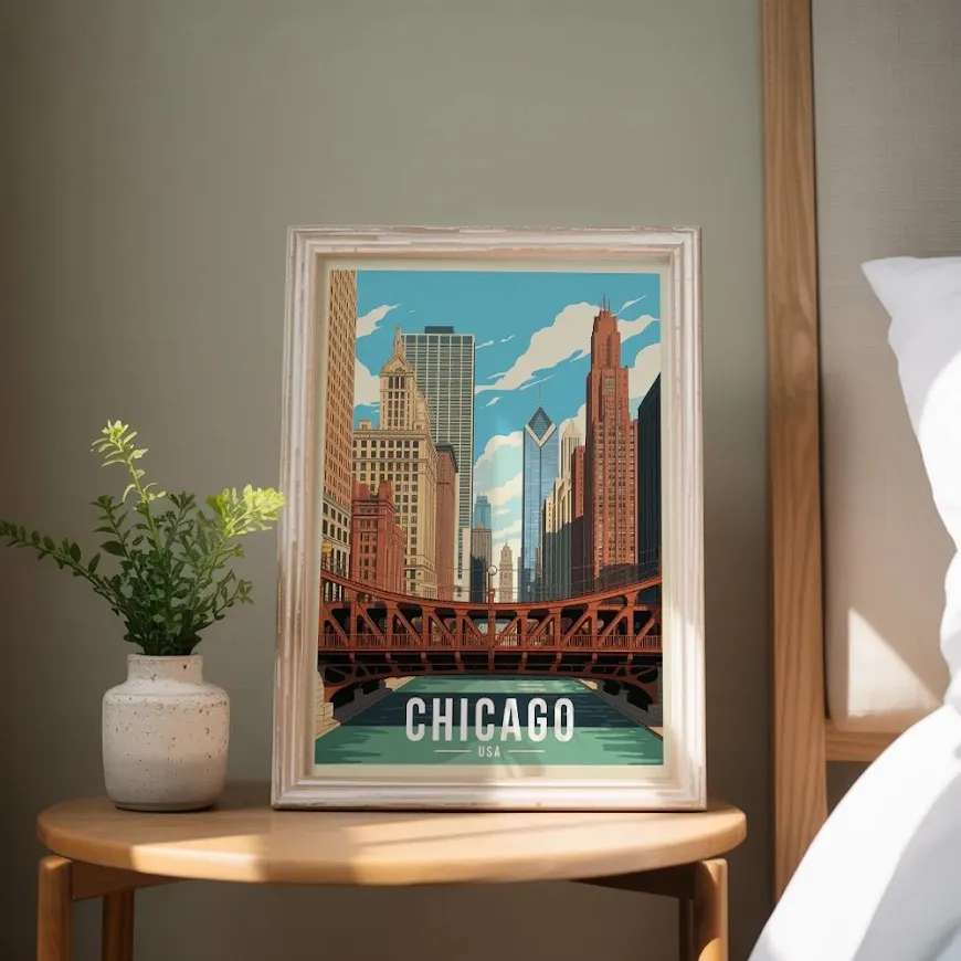 Pintar por Números - Chicago, EE. UU_V2, foto 3